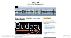 Desktop Screenshot of oaktalk.com